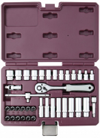 Thorvik TS038 Набор инструмента 1/4"DR, 38 предметов
