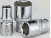 Головка торцевая 1/4" 1/4" 6-гранная L25мм 5251.4 "FORCE"