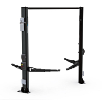 Автоподъемник двухстоечный ROSSVIK PRO V2-5.5L г/п 5.5т, 380В, с верхней синхронизацией. Серый