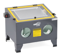 KraftWell KRW-SB90 Камера пескоструйная настольная, верхняя загрузка, 90 л