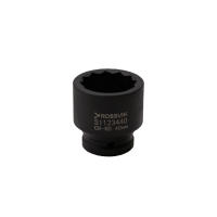 SI123440 Головка торцевая ударная 12-гранная ROSSVIK 3/4", 40мм
