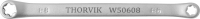 Thorvik W50608 Ключ гаечный накидной TORX® серии ARC, Е6хЕ8