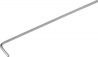 Thorvik HKIL116 Ключ торцевой шестигранный удлиненный дюймовый, H1/16"