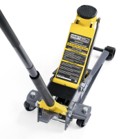 KraftWell ELEVATO H3.5FL Домкрат подкатной 3,5 т, низкопрофильный, педаль