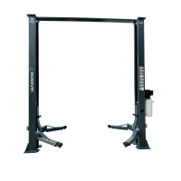 Автоподъемник двухстоечный ROSSVIK V2-4L г/п 4.0т, 220В, с верхней синхронизацией. Серый