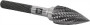 Thorvik TRRBG10200665-2  Борфреза твердосплавная гиперболическая с заостренным концом, тип G, 10 мм, двойная насечка, в боксе