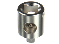 Переходник 1/4"х3/8" с отверстием JTC