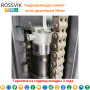 Автоподъемник двухстоечный ROSSVIK PRO V2-4.5L г/п 4.5т, 380В, с верхней синхронизацией. Серый
