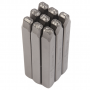 Клейма цифровые 3мм (HRC 60+-2град. DIN 1451) JTC