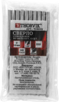 Thorvik TDB035 Сверло спиральное по металлу HSS, d3.5 мм
