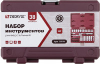 Thorvik TS038 Набор инструмента 1/4"DR, 38 предметов