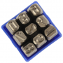 Клейма цифровые 8мм (HRC 60+-2град. DIN 1451) JTC