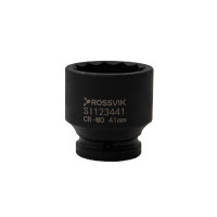 SI123441 Головка торцевая ударная 12-гранная ROSSVIK 3/4", 41мм