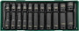 Jonnesway S03A4122SP Набор головок ударных 1/2"DR в ложементе, 10-24 мм, 22 предмета