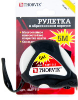 Thorvik SMT519 Рулетка в обрезиненном корпусе, 5 м