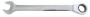Jonnesway W106117 (W60117) Ключ гаечный комбинированный трещоточный с реверсом, 17 мм