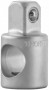 Thorvik S1AT32 Переходник 3-х сторонний 1/2"(M) x 3/8"(F)