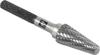 Thorvik TRRBL06160661-2  Борфреза твердосплавная коническая с радиусным торцом, тип L, 6 мм, двойная насечка, в боксе
