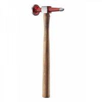 62602 Молоток рихтовочный с кругл.плоск.головкой и кругл.прямым бойком