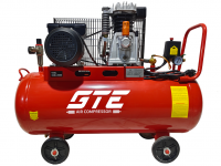 Компрессор пневматический 220В 3.0кВт 8атм. 300л/мин. ресивер-100л поршн. ремен. одноступенчатый GTE Компрессор пневматический 220В 3.0кВт 8атм. 300л/мин. ресивер-100л поршн. ремен. одноступенчатый GTE