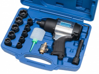 Пневмогайковерт 1/2" NORDBERG IT250KIT ударный 740 Нм в кейсе с головками