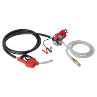 WDK-DYB40HT(24V) Насос перекачки топлива электрический 24В, заправочный раздаточный пистолет, комплект шлангов