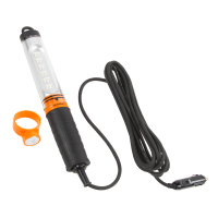 WDK-WL1280005 Переносной светодиодный светильник, 12/24 В, длина провода 5 м, от прикуривателя