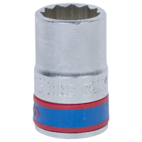 Головка торцевая стандартная двенадцатигранная 1/2", 16 мм KING TONY 433016M