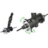 Набор оправок для монтажа и демонтажа сайлентблоков МАСТАК 110-20006C Набор оправок для монтажа и демонтажа сайлентблоков МАСТАК 110-20006C