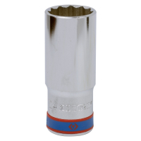 Головка торцевая глубокая двенадцатигранная 1/2", 24 мм KING TONY 423024M Головка торцевая глубокая двенадцатигранная 1/2", 24 мм KING TONY 423024M