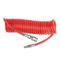 Шланг пневматический спиральный Harrison HRS-226560 с БРС, 6 м, 6,5х10 мм