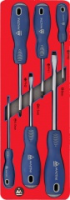 Набор отвёрток, ложемент МАСТАК 5-4006 Набор отвёрток, ложемент МАСТАК 5-4006