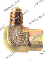 Переходник  уголок в цилиндр (на трубку) для 4120A-4T NORDBERG 4120A-4T-43