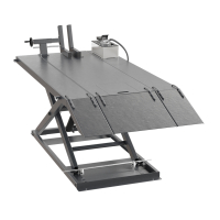 WDK-FC75W  Подъемник пневмогидравлический 0,7 тонн для мототехники