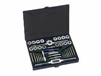 Набор метчиков и плашек метрический 40 предметов