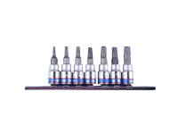 Набор торцевых насадок KING TONY 2107PR L=130 мм (T10-T40) 1/4" Набор торцевых насадок KING TONY 2107PR L=130 мм (T10-T40) 1/4"