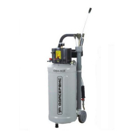 Установка для откачки масла с щупами