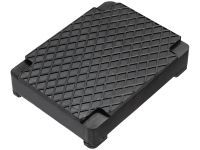 1023 Накладка резиновая для ножничных подъемников (160×120×35 мм)