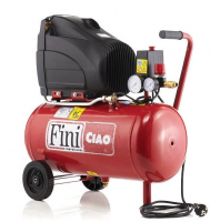 FINI CIAO 25-1850 Безмасляный компрессор 179 л/м, 24 л. FINI CIAO 25-1850 Безмасляный компрессор 179 л/м, 24 л.