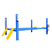 ATIS А440H Подъемник четырехстоечный, 4 тонны, для слесарных работ (Серый)