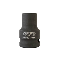 WDK-710-4010 Головка торцевая ударная 1/2", 6 граней, 10 мм