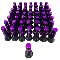 Вентиль колеса автомобильный GWK050 Great Wolf в сборе, фиолетовый (50шт)