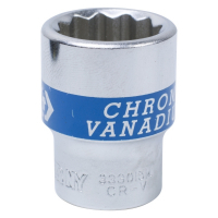 Головка торцевая стандартная двенадцатигранная 3/8", 15 мм KING TONY 333015M Головка торцевая стандартная двенадцатигранная 3/8", 15 мм KING TONY 333015M