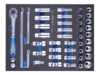 Набор торцевых головок 3/8 с принадлежностями, 44 предмета king tony 9-3544mrv Набор торцевых головок 3/8 с принадлежностями, 44 предмета king tony 9-3544mrv