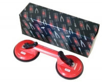 63404A Стеклодержатель с 2мя присосками на подвижной ручке (Алюминий)