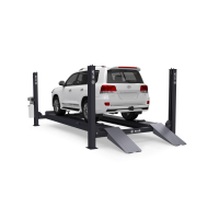 Четырехстоечный электрогидравлический подъемник ПГА-6500/4 Серый Синий