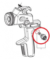 Винт регулировки формы факела Walcom для краскораспылителей Genesi HTE Винт регулировки формы факела Walcom для краскораспылителей Genesi HTE