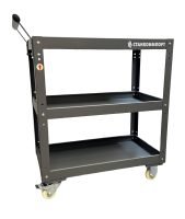 Тележка открытая на колесах 3 полки BSD133