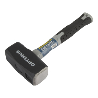 OPTIMUS-H208200 Кувалда с фибергласовой рукояткой 2000 г OPTIMUS-H208200 Кувалда с фибергласовой рукояткой 2000 г