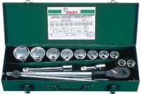 6614M набор инструментов на 3/4", 14 предметов Hans